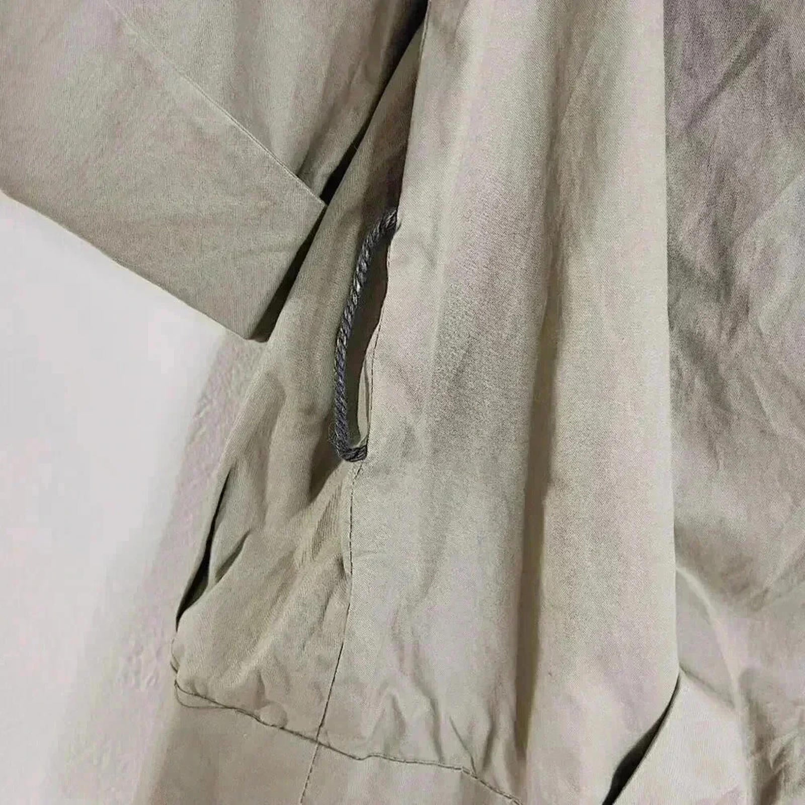 Marni Short Sleeved Tan Taupe Utility Cardigan Top Minimalist Brutalist Size 4