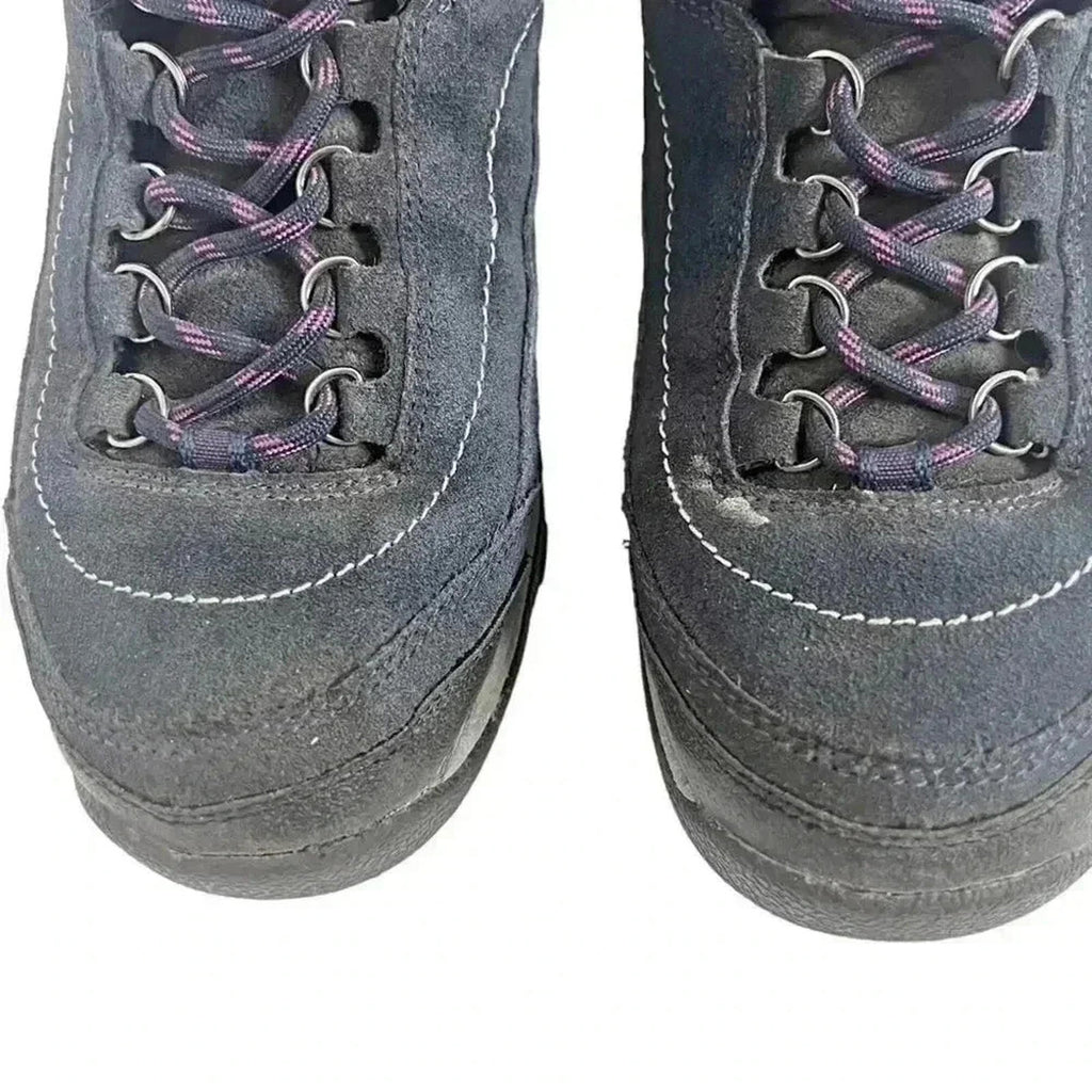 Ryka Navy Blue and Purple Hiking Boots Women's Size 9.5