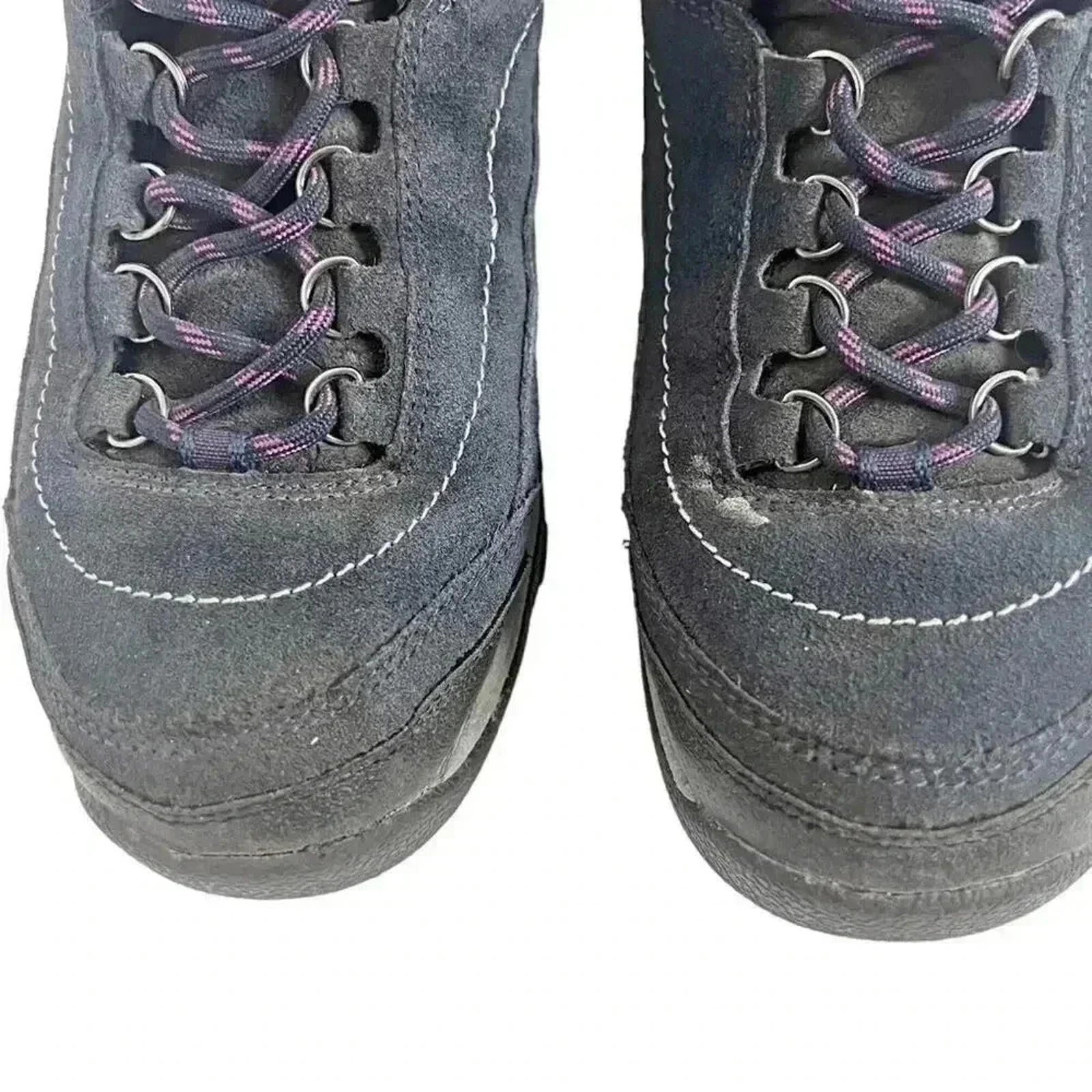 Ryka Navy Blue and Purple Hiking Boots Women's Size 9.5