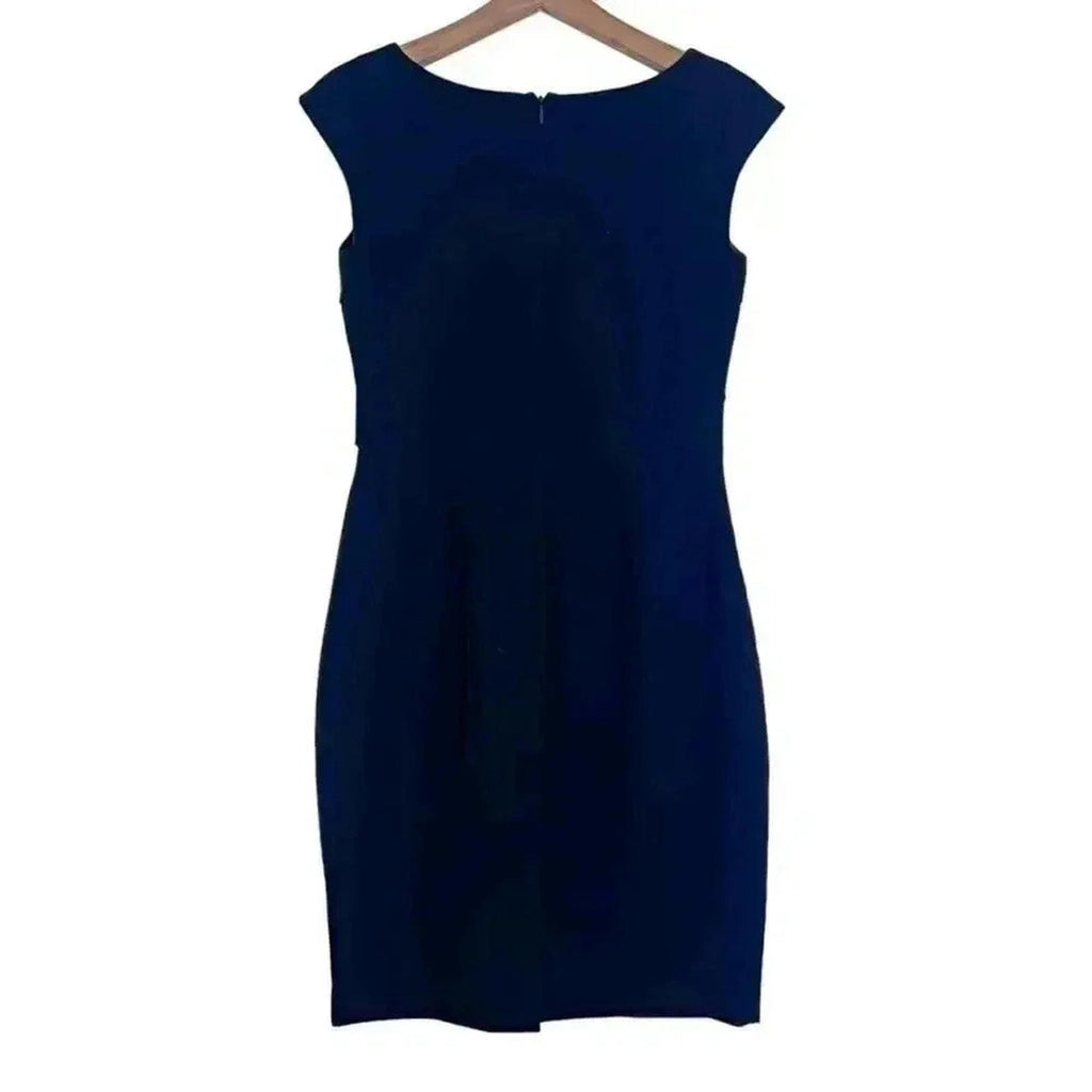 Eliza J Black Sheath Dress Business Casual Office Corporate Outfit Size 6