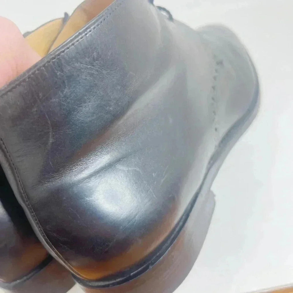 Cole Haan Men's Cambridge Chukka Boots Black Leather Size 11.5