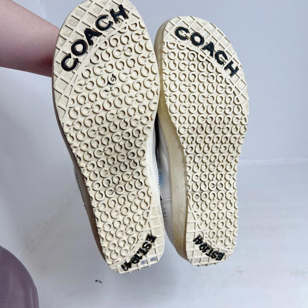 y2k Vintage Coach Peggey Signature Logo Winter Boots Snow Moon Boots Size 8
