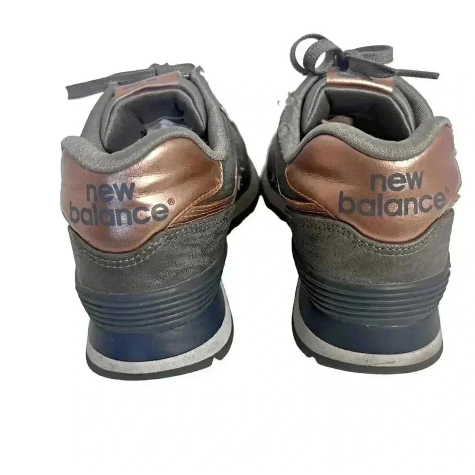 New Balance Encap 574 Precious Metals Grey Rose Gold Sneakers Women's Size 9