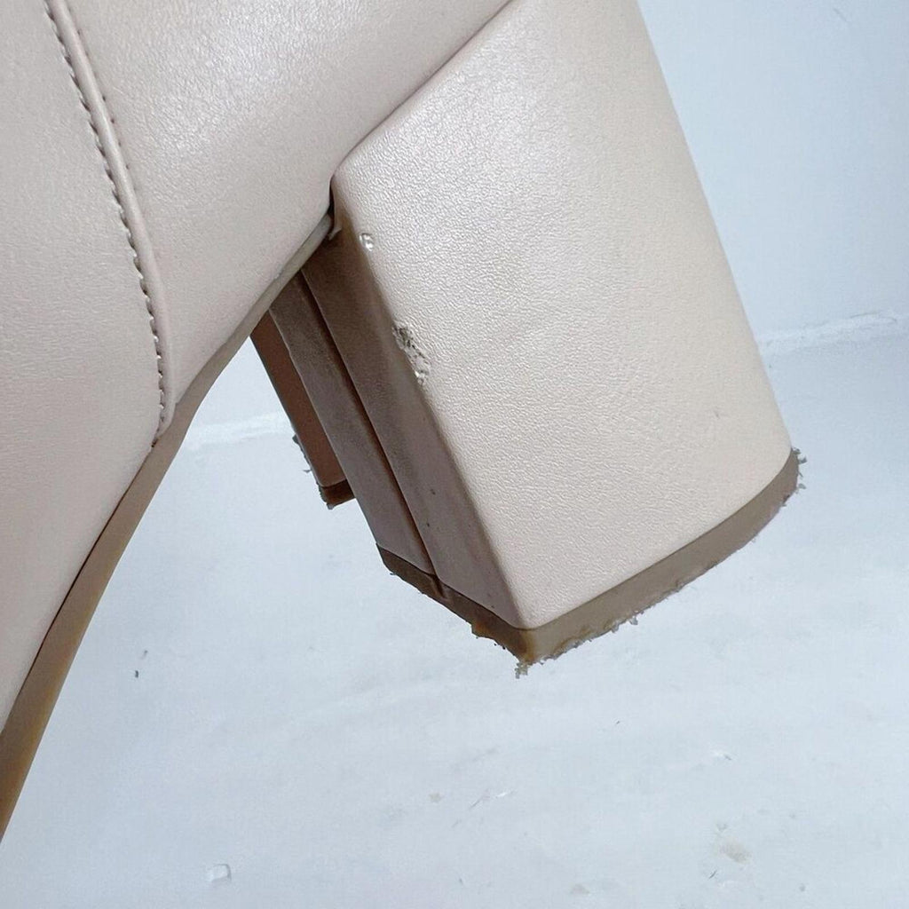 A New Day Janelle Dress Boots Cream Gogo Boots Women's Size 10