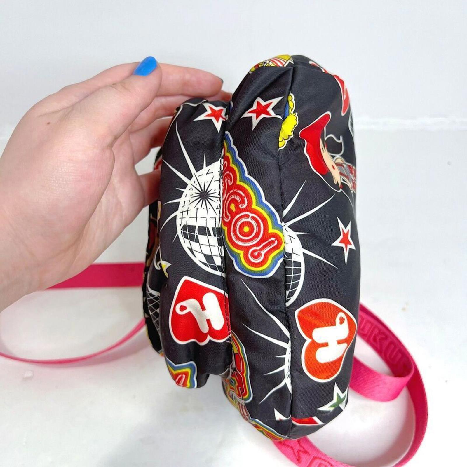 Harajuku Lovers y2k Roller Disco Gwen Stefani Black Shoulder Back Crossbody