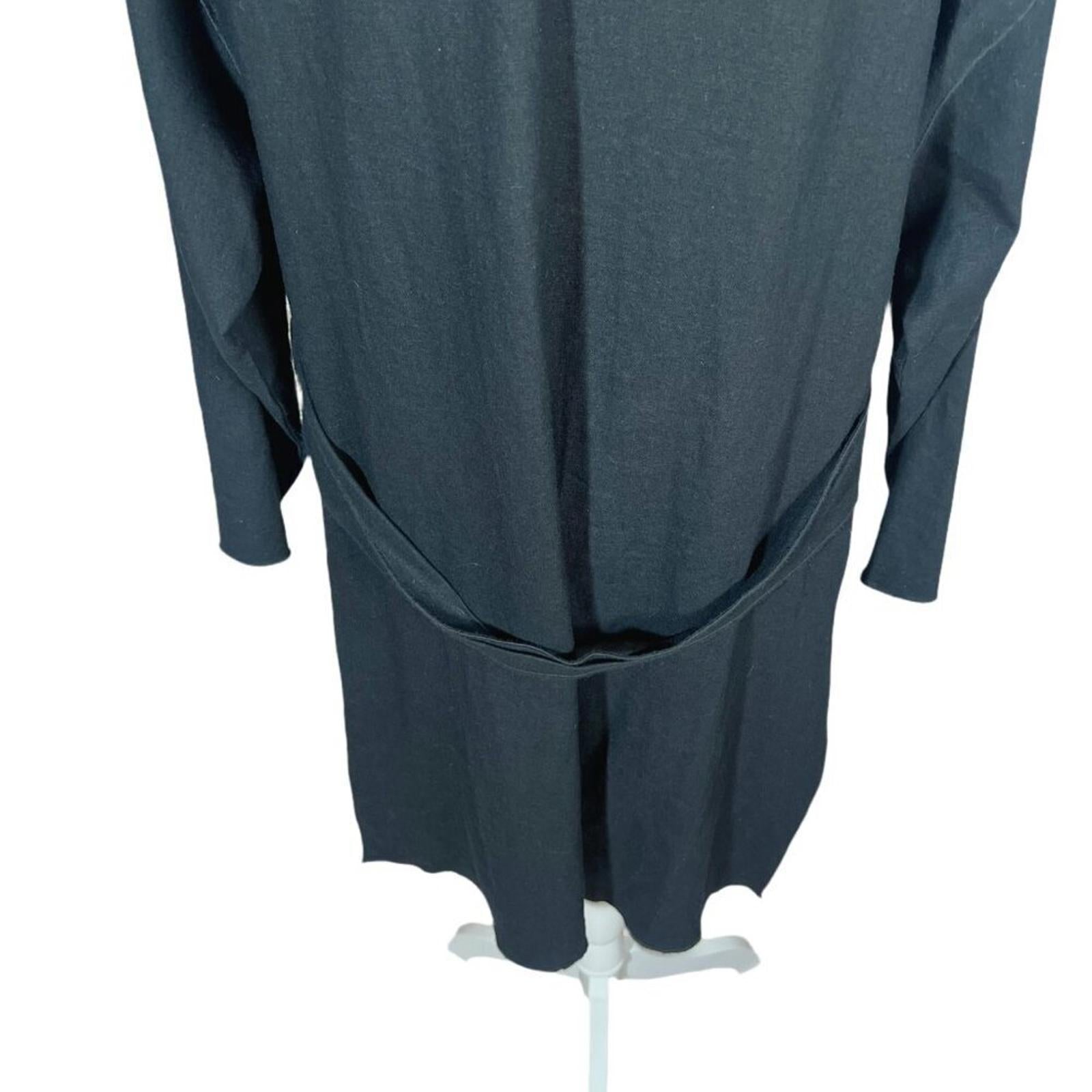 NWOT BP Black Linen Cardigan Women's Size M Quiet Luxury