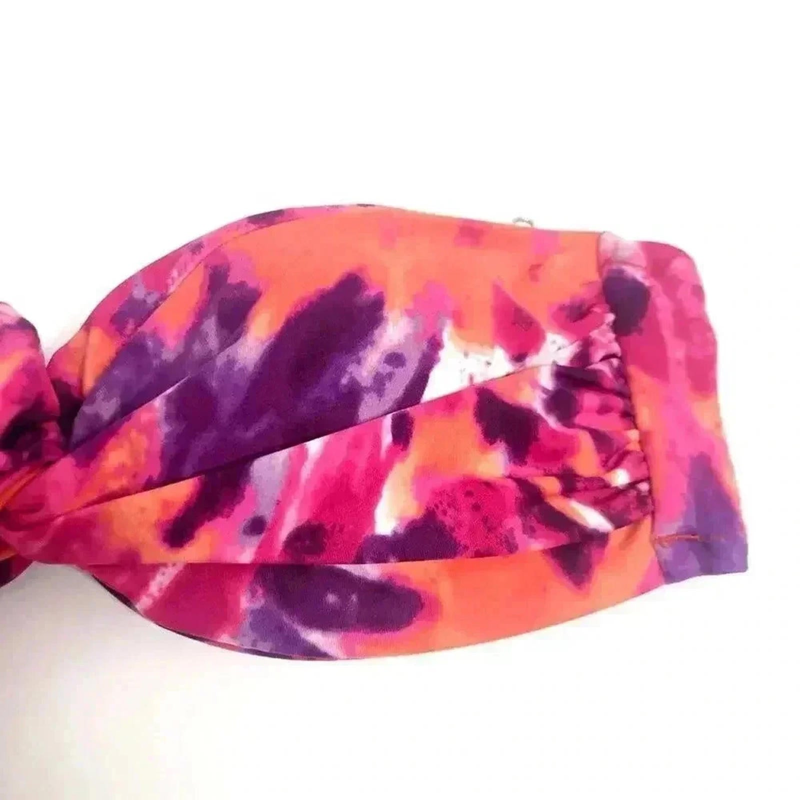 Victoria's Secret Tie Dye Strapless Bikini Top