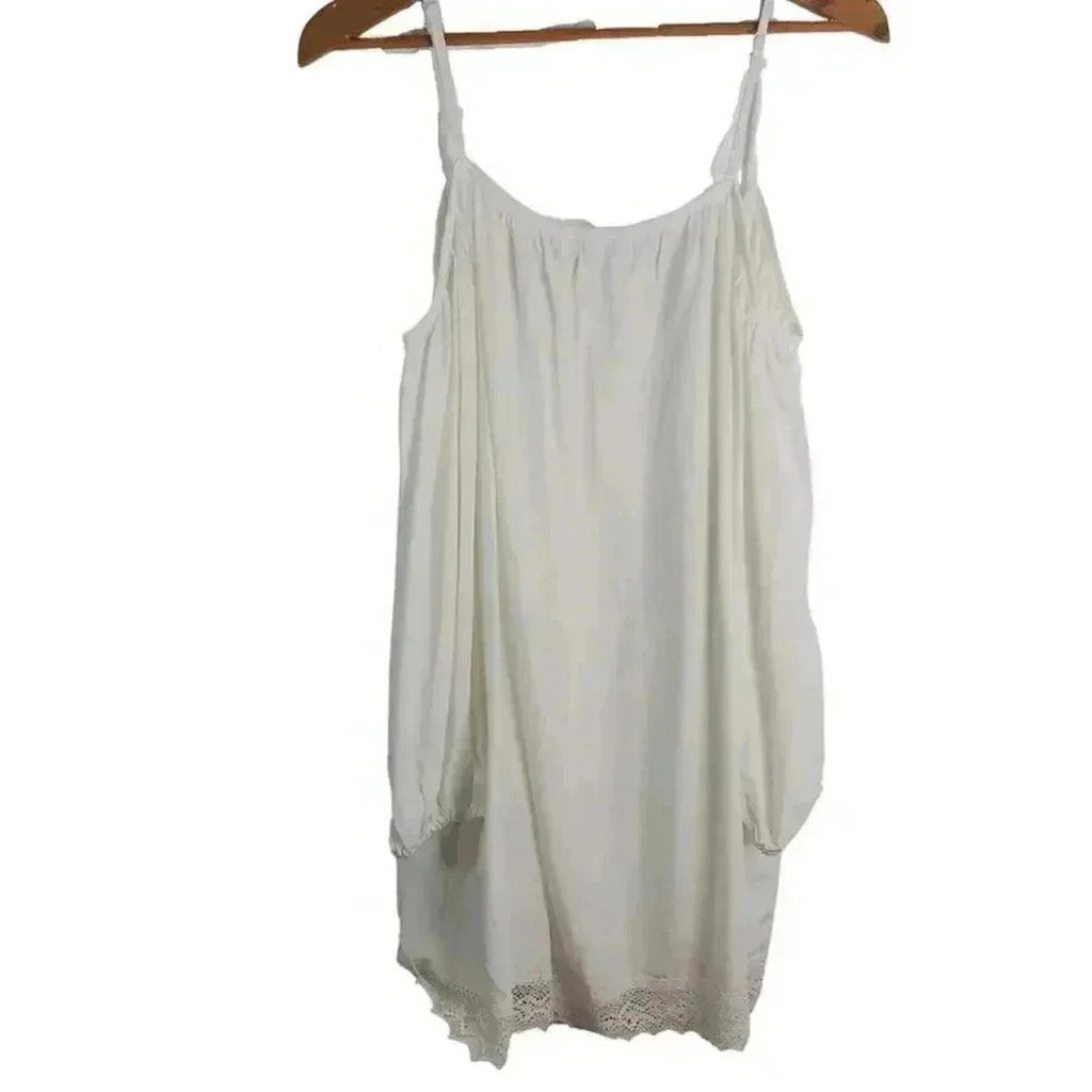 NWOT Jack White Off the Shoulder Blouse Dress Swim Beach Coverup Size M