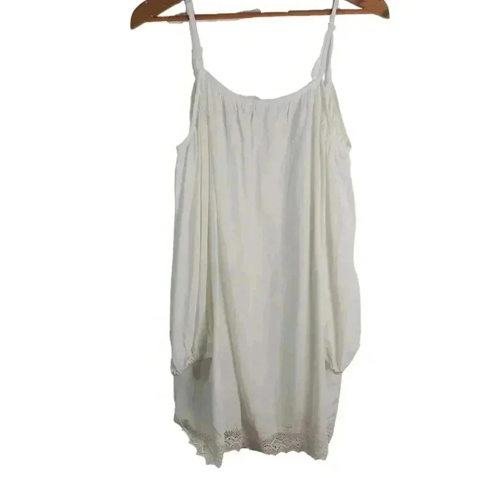NWOT Jack White Off the Shoulder Blouse Dress Swim Beach Coverup Size M