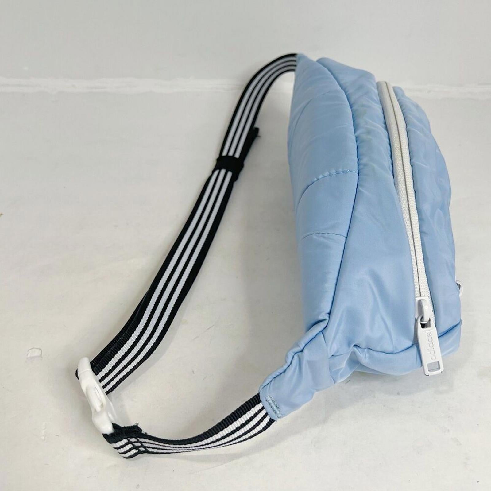 Adidas Core Waist Pack Light Blue Fanny Pack Baby Blue White
