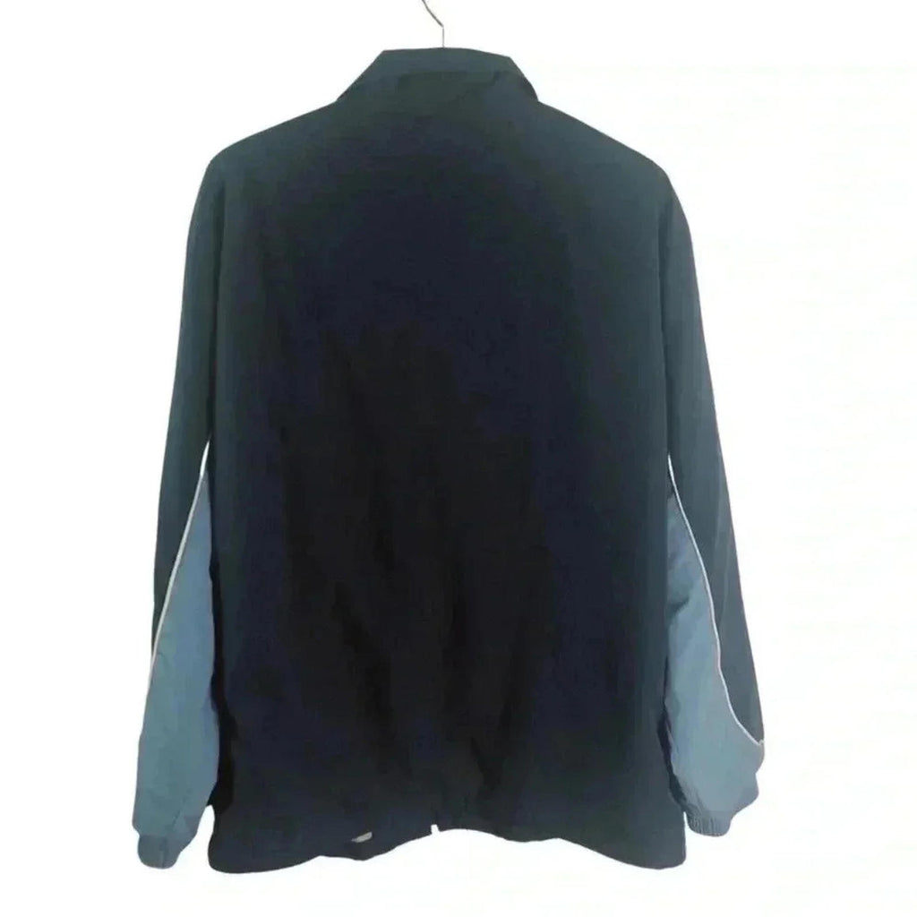 Vintage Men's Reebok Navy Blue Windbreaker Running Jacket Size XL