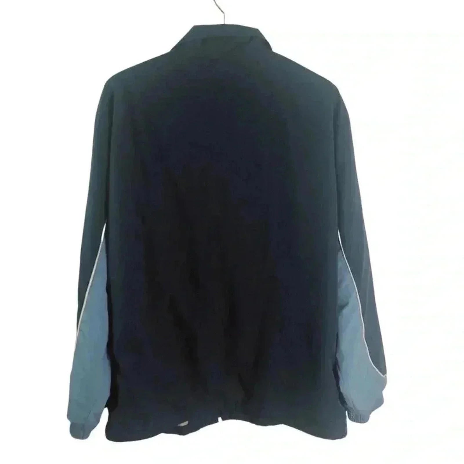 Vintage Men's Reebok Navy Blue Windbreaker Running Jacket Size XL