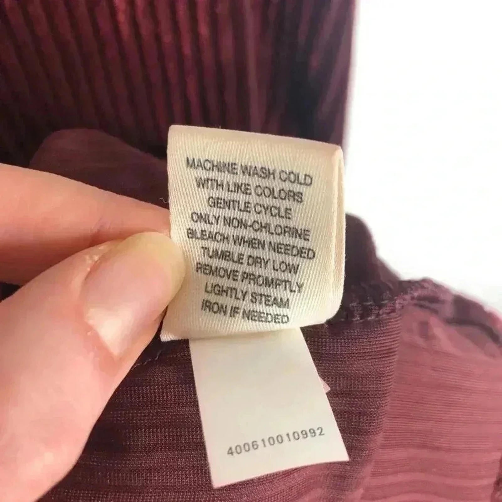 Mudd Burgundy Red Velvet Ribbed Shift Dress Women's Size M