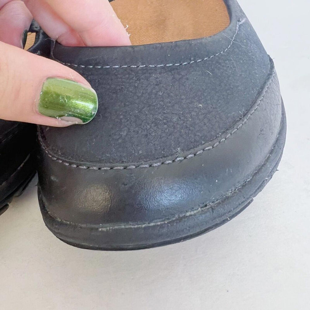 Merrell Women's Dassie Black Leather Mary Jane Flats Size 8 US