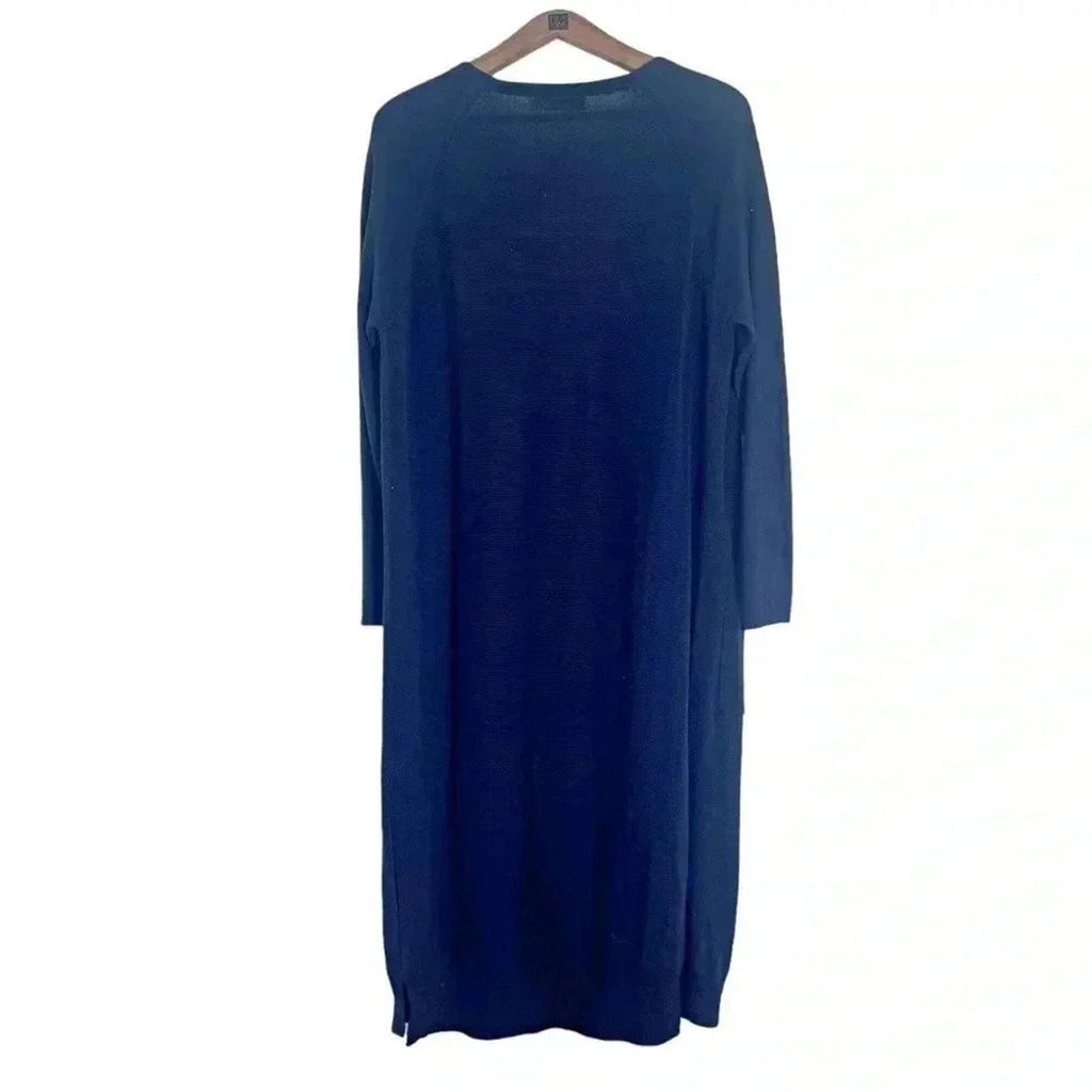 BDG Navy Blue Long Cardigan Knit Sweater Women's Size S