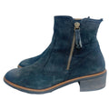Paul Green Diego Booties Black Nuback Leather Women's Size 9