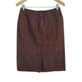 y2k Vintage Max Mara Brown Pencil Skirt Women's Size 8 Office Siren