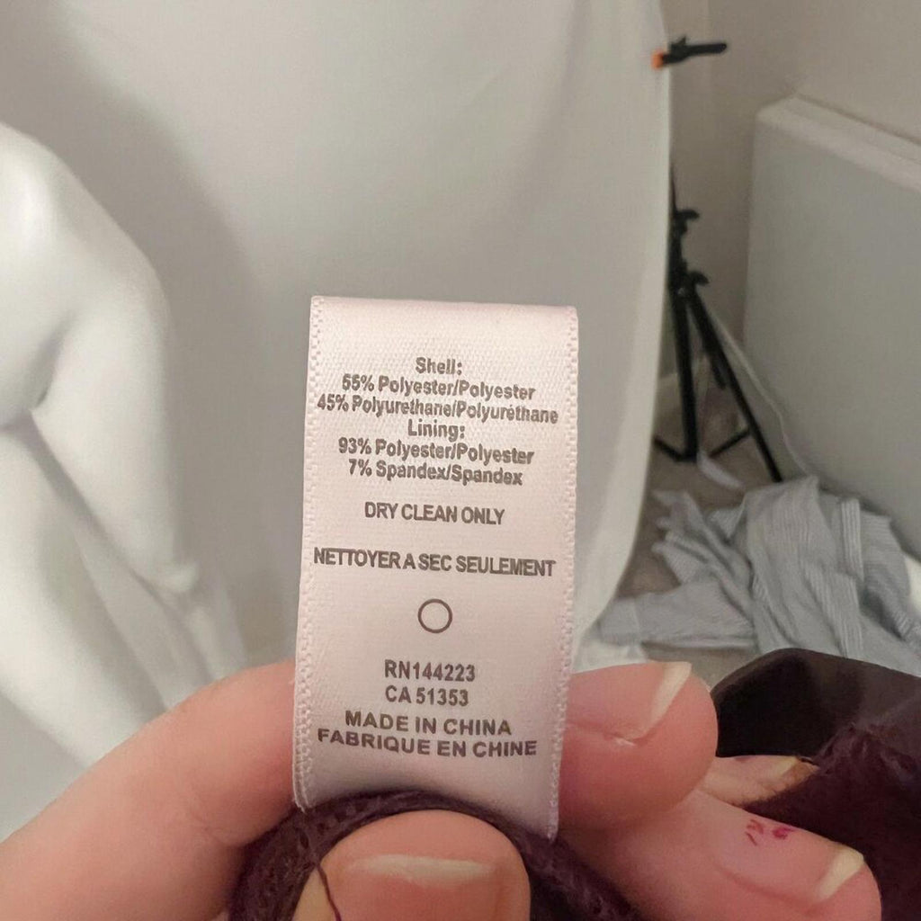 NWT Bishop + Young Hayden Faux Leather Brown Minidress Anthropologie Size L