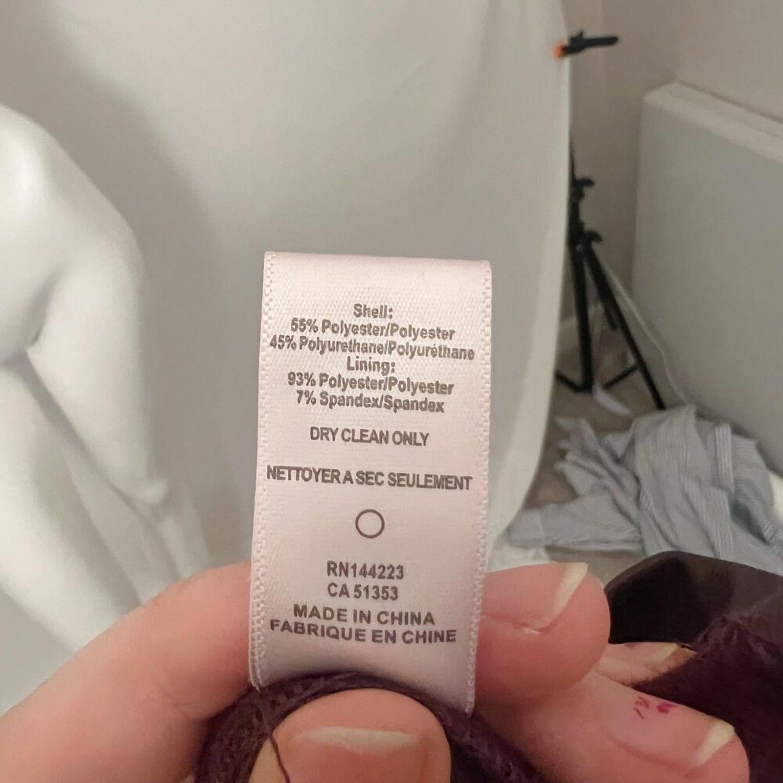 NWT Bishop + Young Hayden Faux Leather Brown Minidress Anthropologie Size L