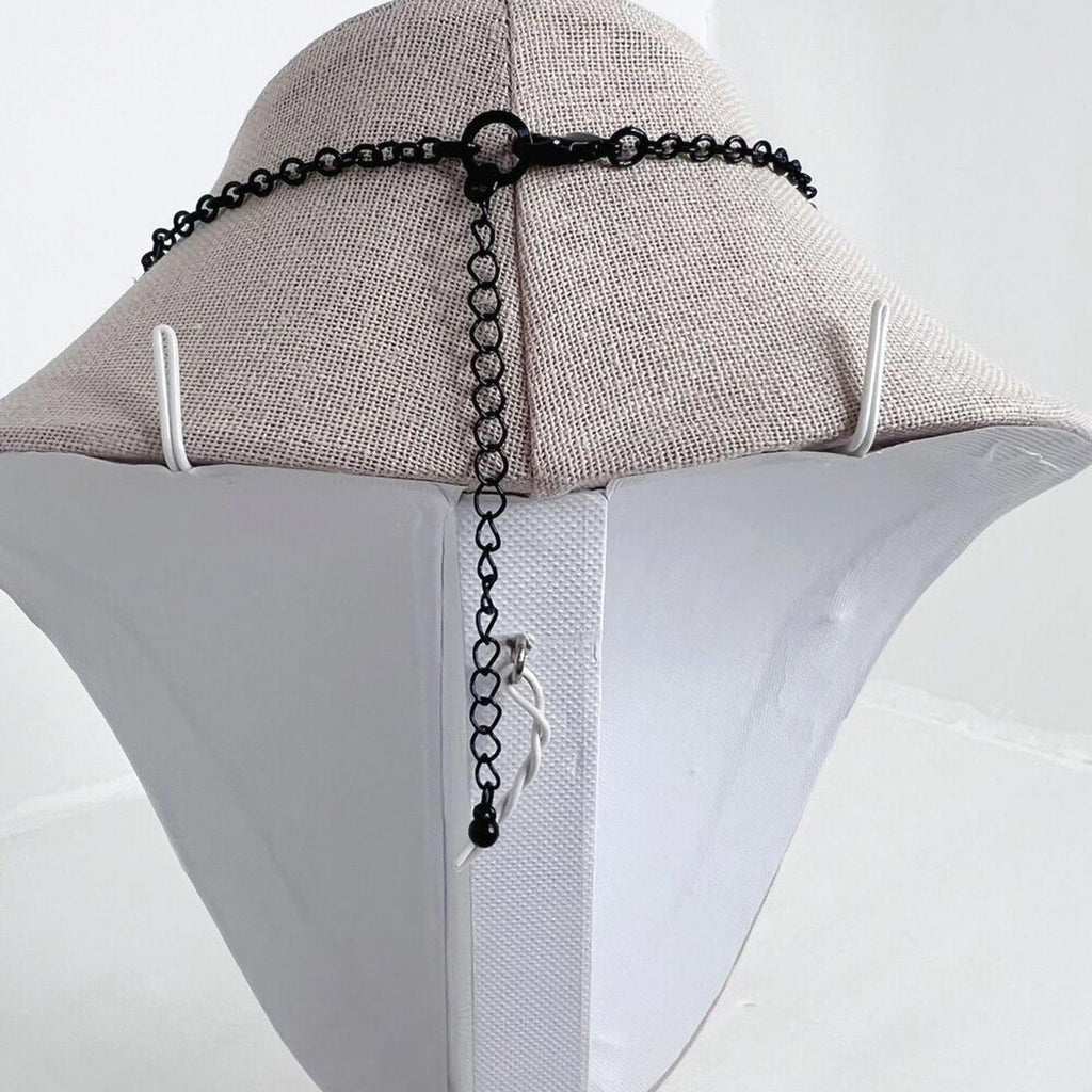Black Rhinestone Statement Necklace