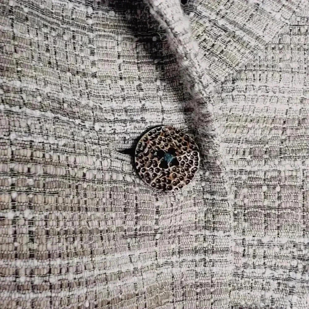 Lafayette 148 Tan Tweed Blazer Women's Size 6 Business Casual Formal Office