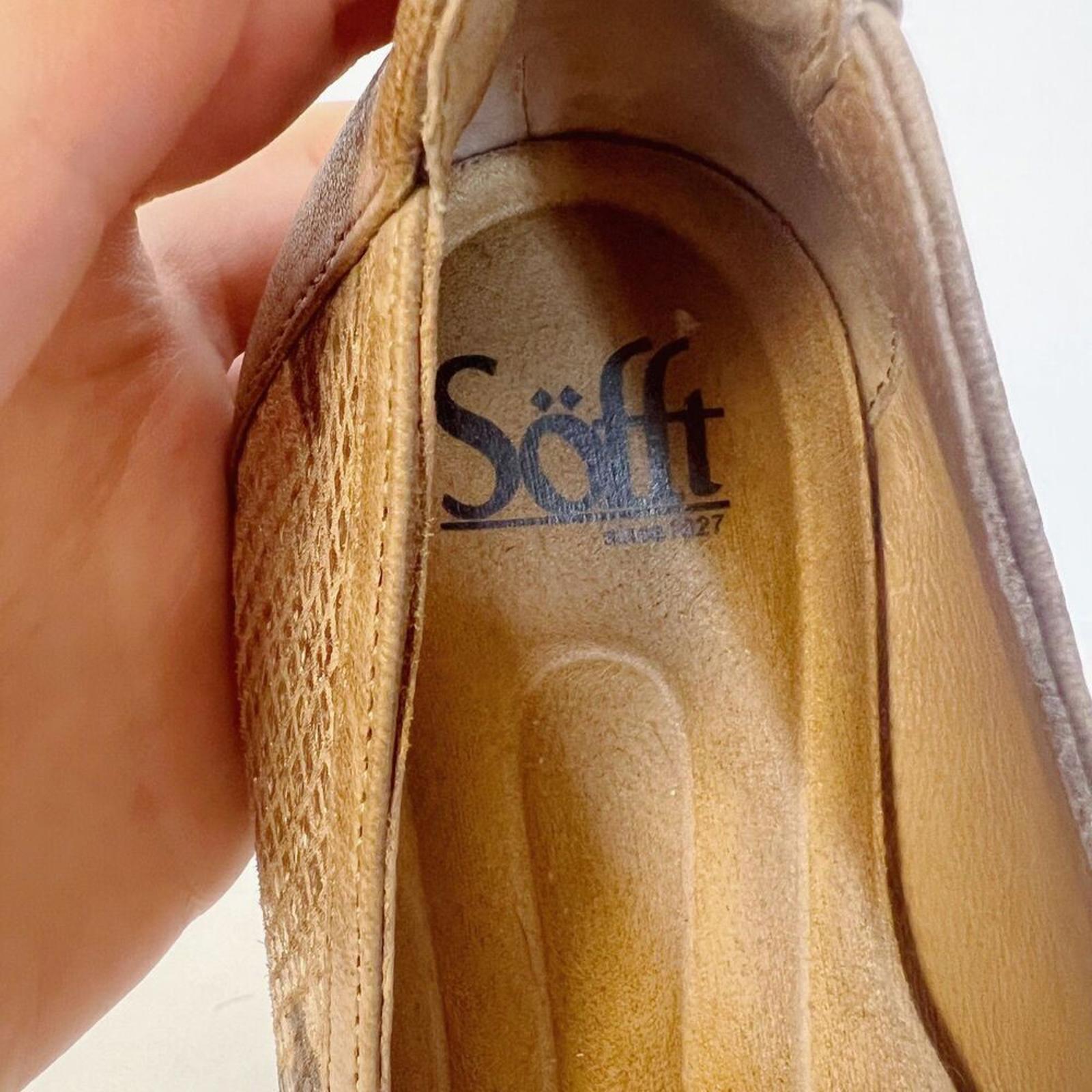 Sofft Women's Maretto Snakeprint Ballet Flats Snakeskin Slip On Flats Size 8.5