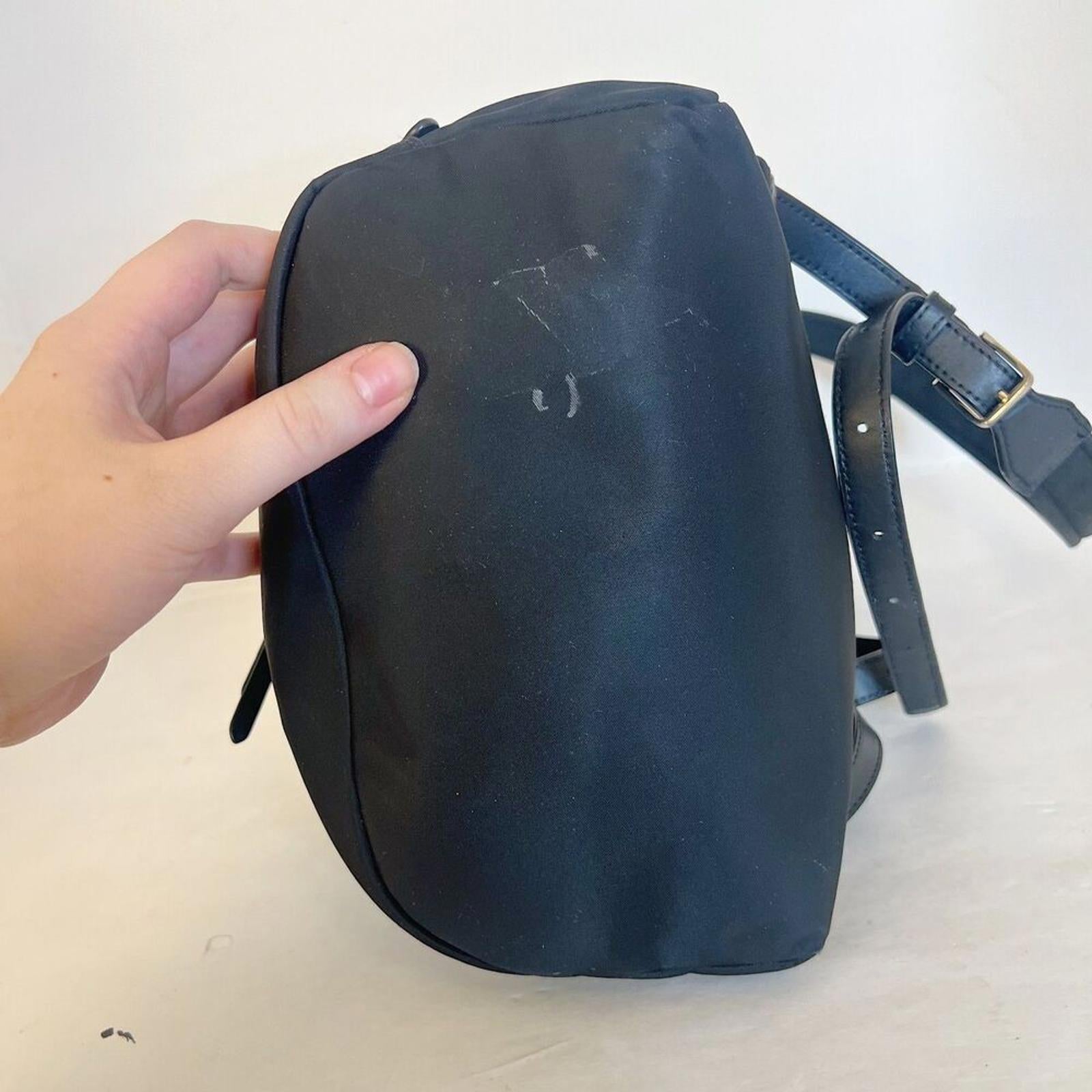 Kate Spade Karissa Nylon Medium Backpack Black Mini Backpack