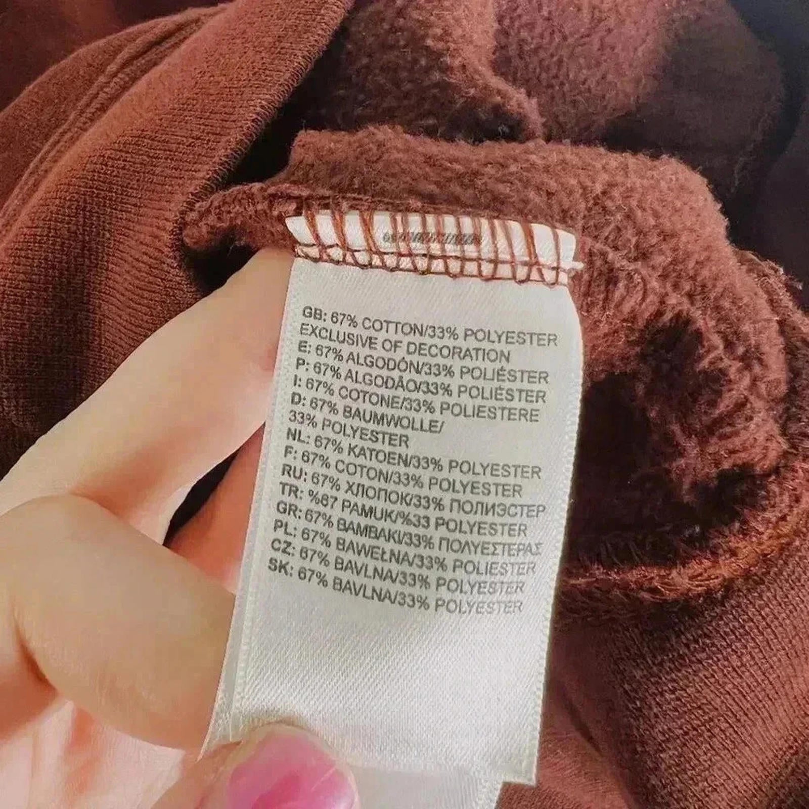 The North Face Maroon Hoodie Sweatshirt Women's Size M