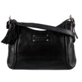 Kate Spade New York Black Pebbled Leather Crossbody Bag Tassel Purse