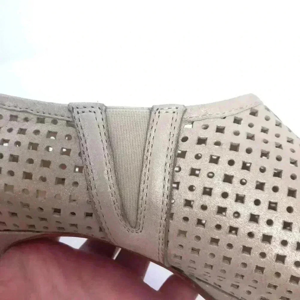 Paul Green Open Toed Booties Passion Perforated Women's Size 9.5 US