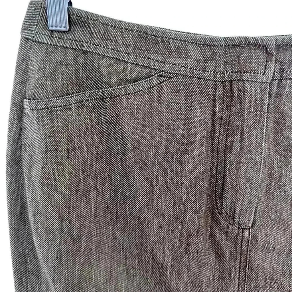 y2k Vintage Max Mara Brown Pencil Skirt Women's Size 8 Office Siren