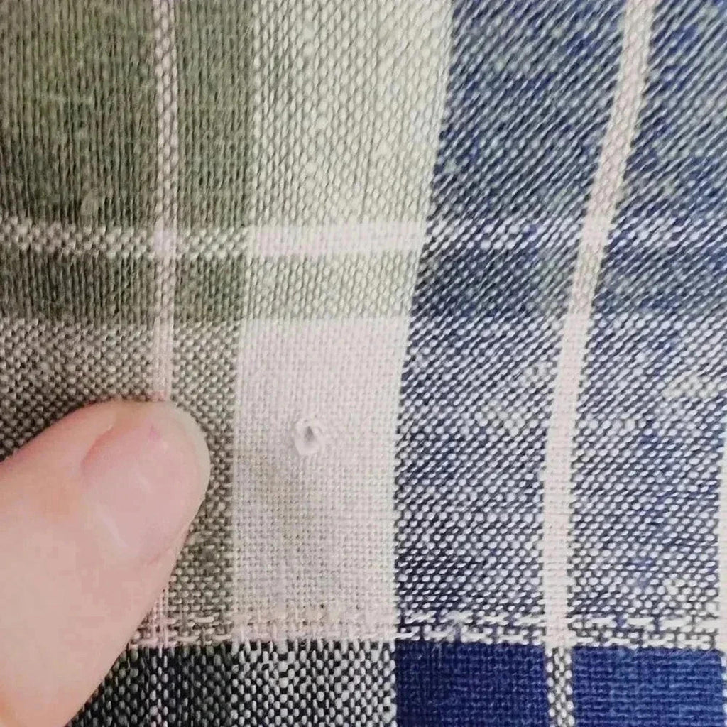 Vintage Tofy Green Blue Plaid Zip Up Jacket Women's Size 12