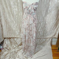 Jenny Yoo Collection Nyla Convertible Bridesmaid Dress Pink Floral Size 4
