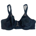 Wacoal Black Finer Things Unlined Bra Lace Details Women's Size 36D