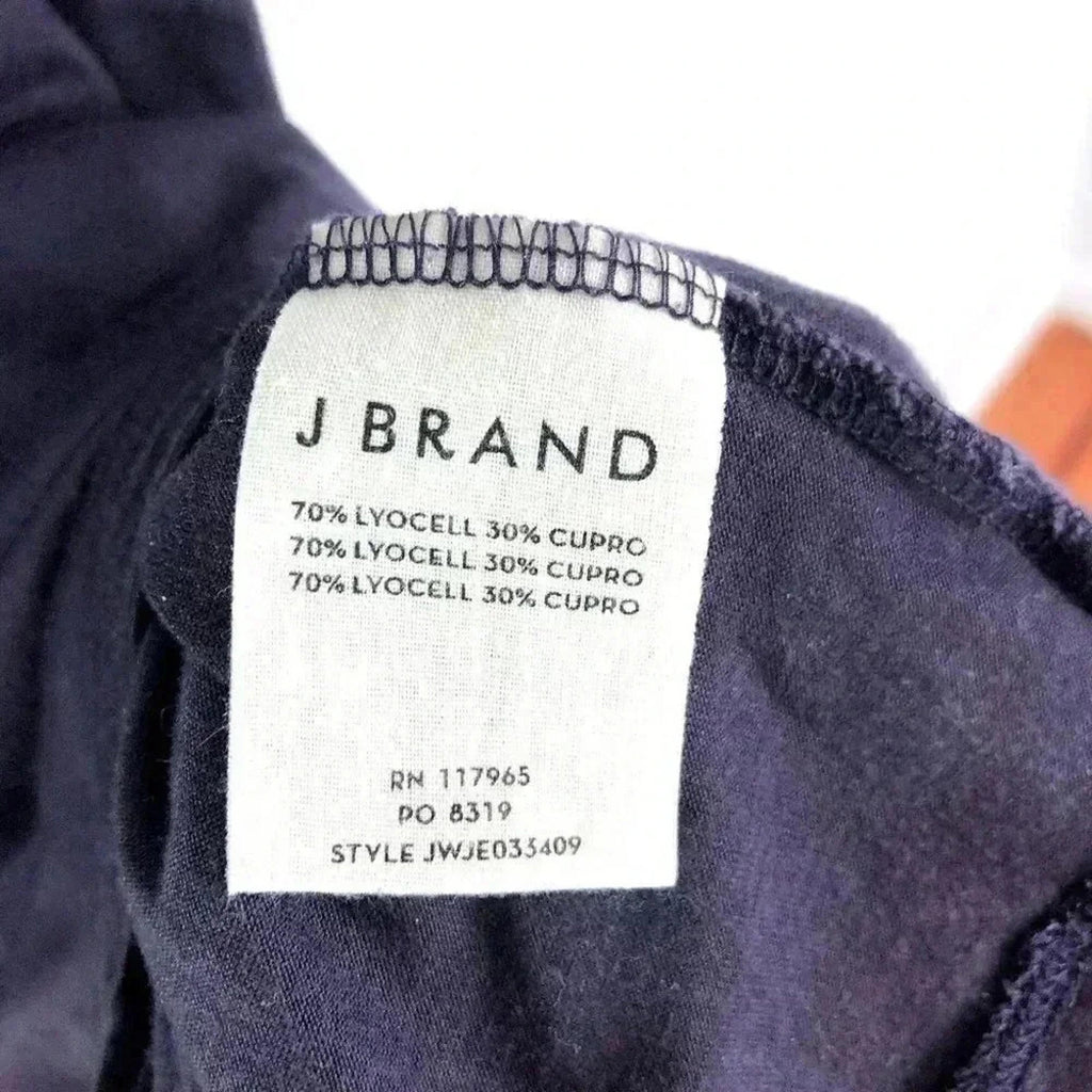 J Brand Plum Purple Soft Crewneck Tee Women's Size M