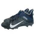 Nike Alpha Menace Pro 2 Mid Football Cleats Black and White Men's Size 13