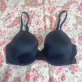 PINK by Victoria's Secret Black T Shirt Bra Pink Interior 34D