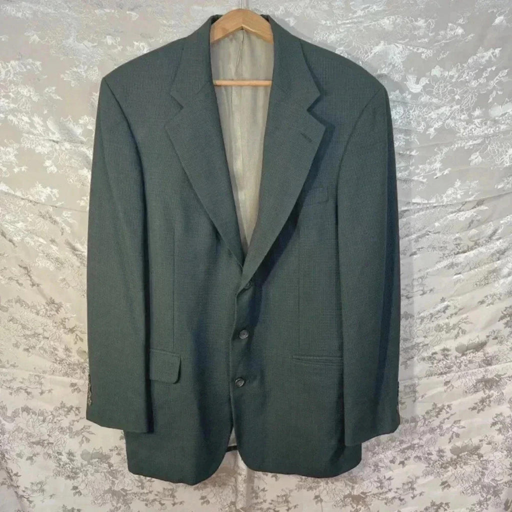 Oscar de la Renta Men's Grey Blazer Sportcoat Size 42L