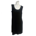 R&M Richards Collection Black Mini Dress Gold Collar Women's Size 14