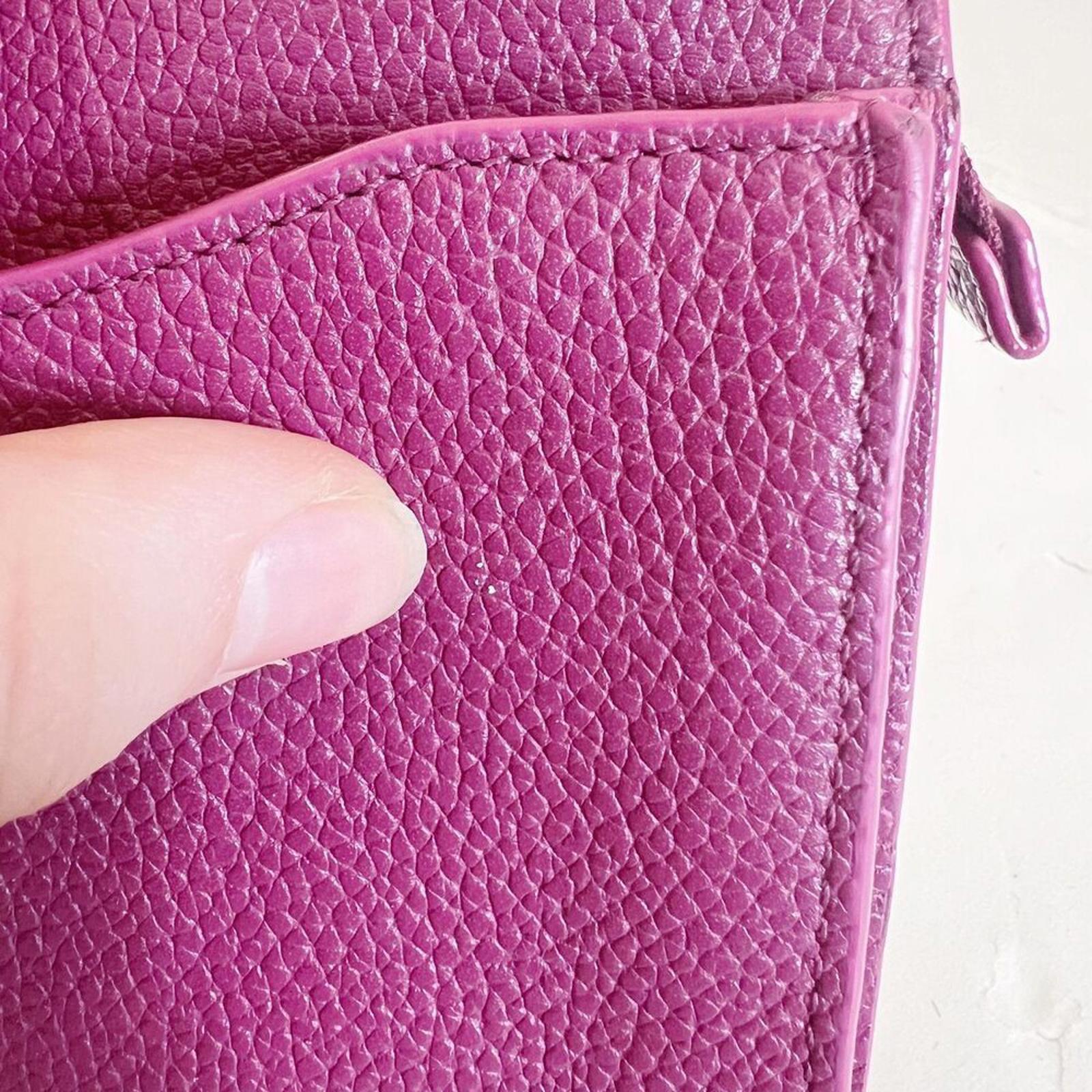 Coach Noa Pop Up Crossbody Bag Berry Maroon Messenger Bag Purse Wallet