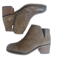 Franco Sarto Melville Booties Taupe Suede Ankle Boots Women's Size 8