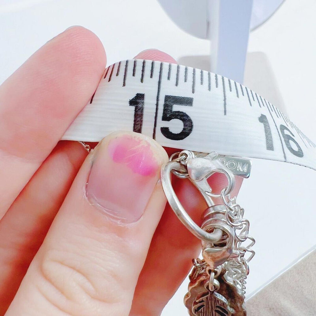 Topshop Silver Chain Necklace Boho Charms Dainty