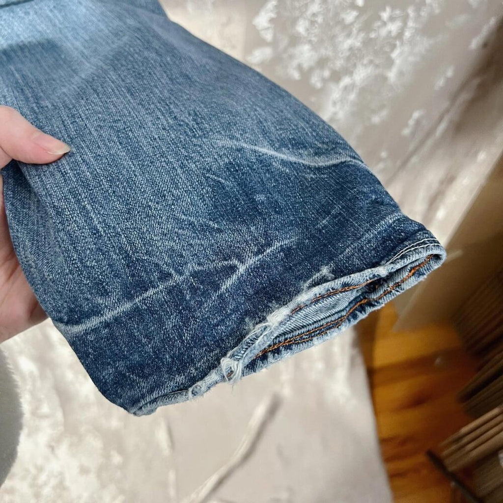 Banana Republic Men's Medium Wash Mid Rise Skinny Jeans Size 32 x 34