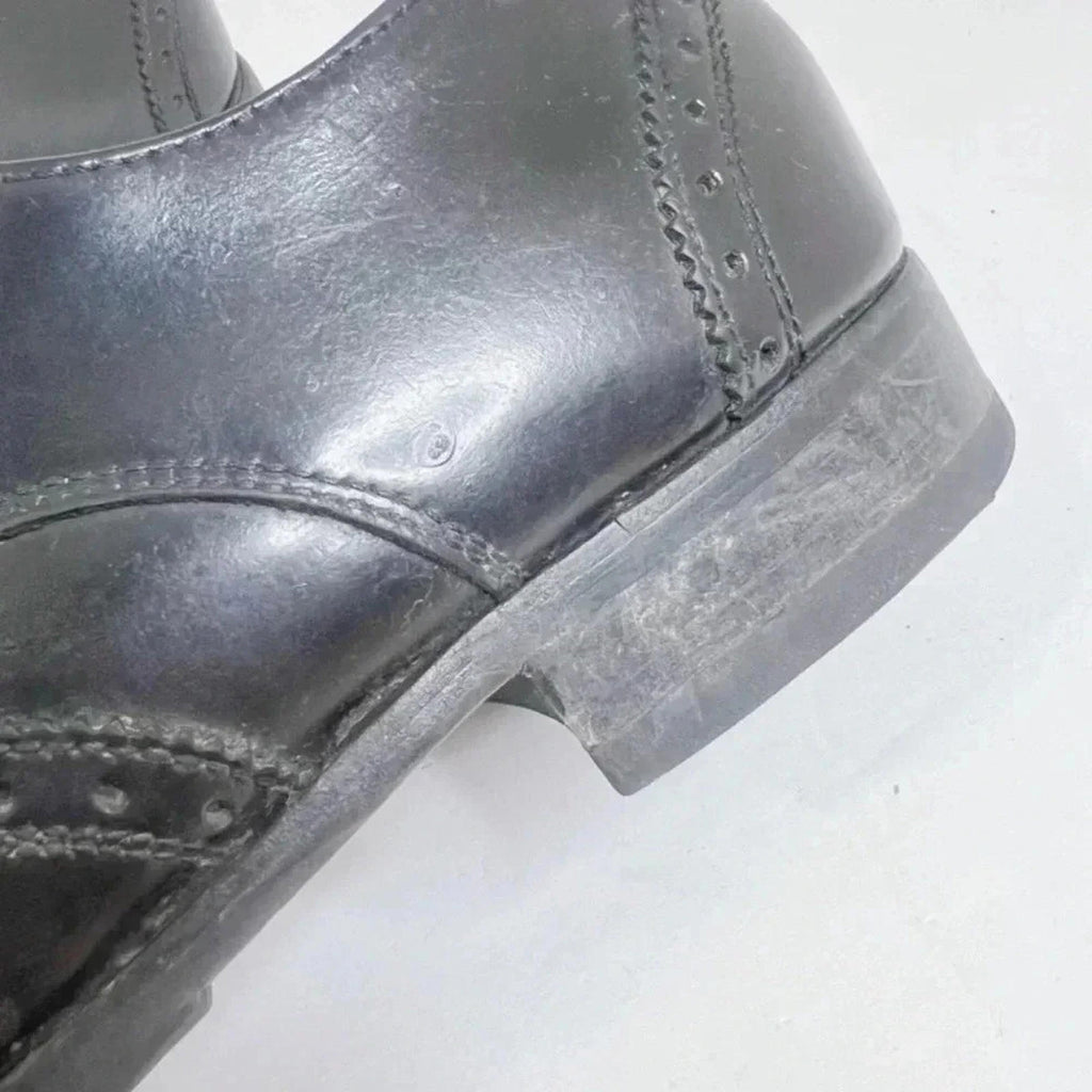 Florsheim Brookside Black Leather Wingtip Oxford Men's Size 10