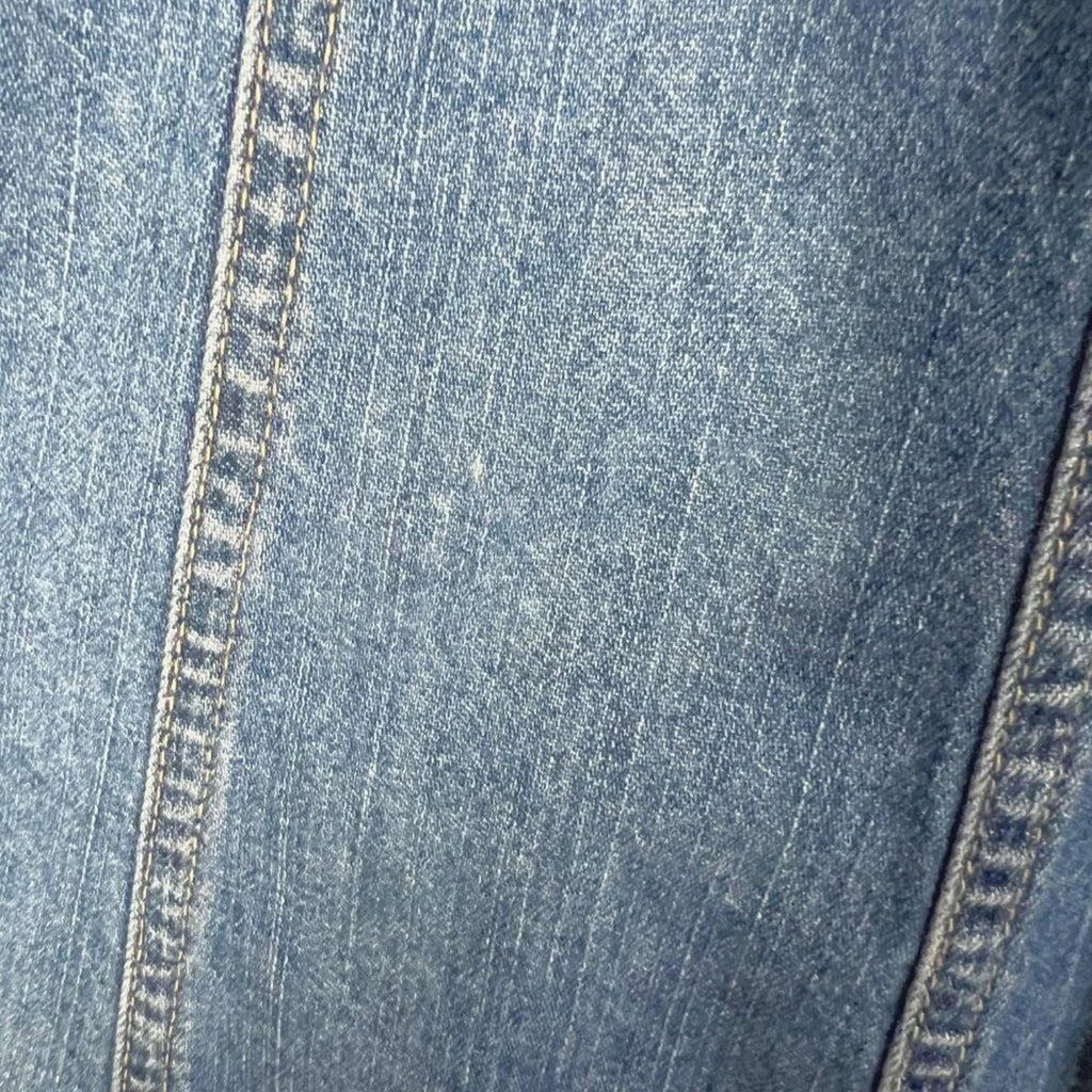 y2k Vintage Relativity Blue Denim Knee Length Skirt Women's Size 18 Plus Size