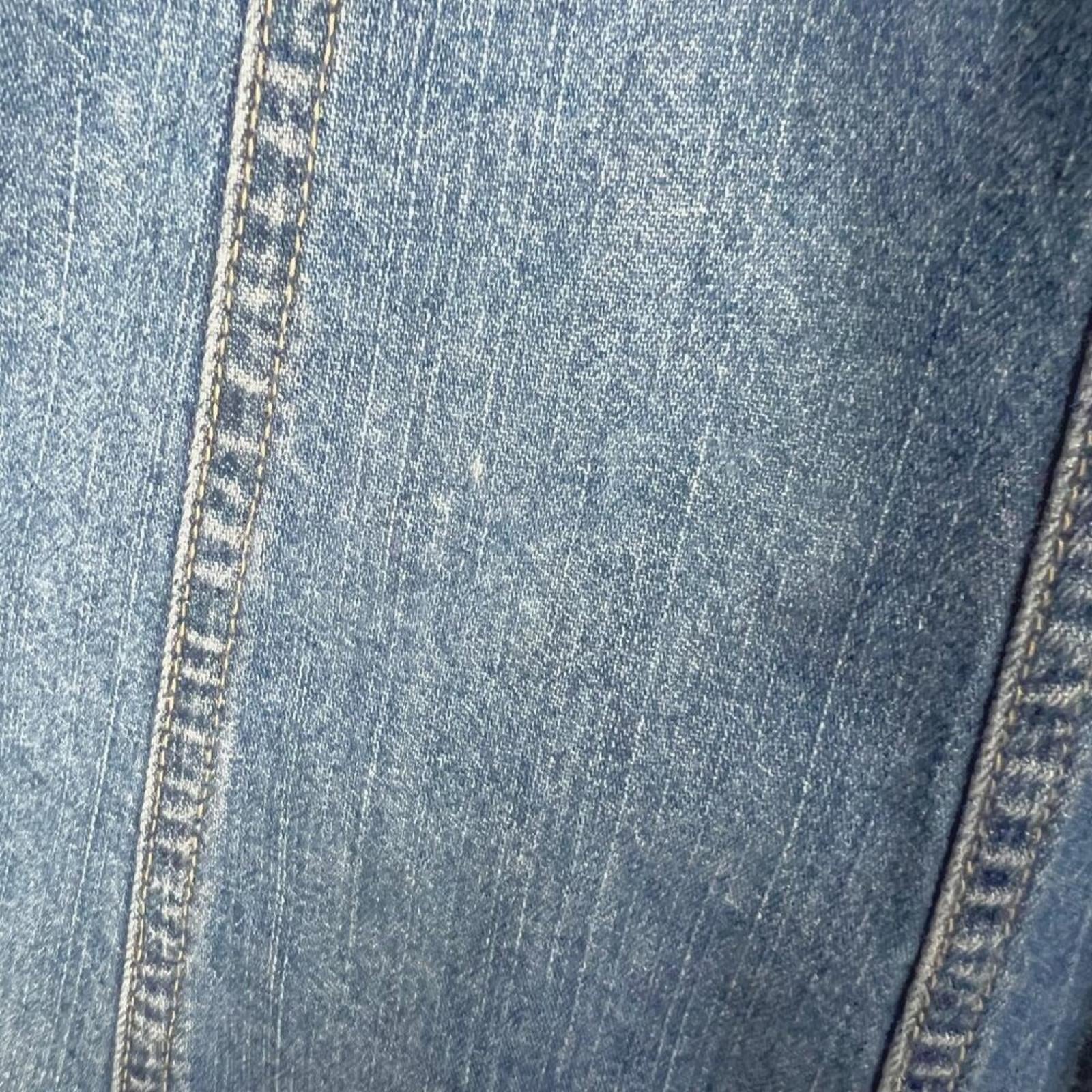 y2k Vintage Relativity Blue Denim Knee Length Skirt Women's Size 18 Plus Size