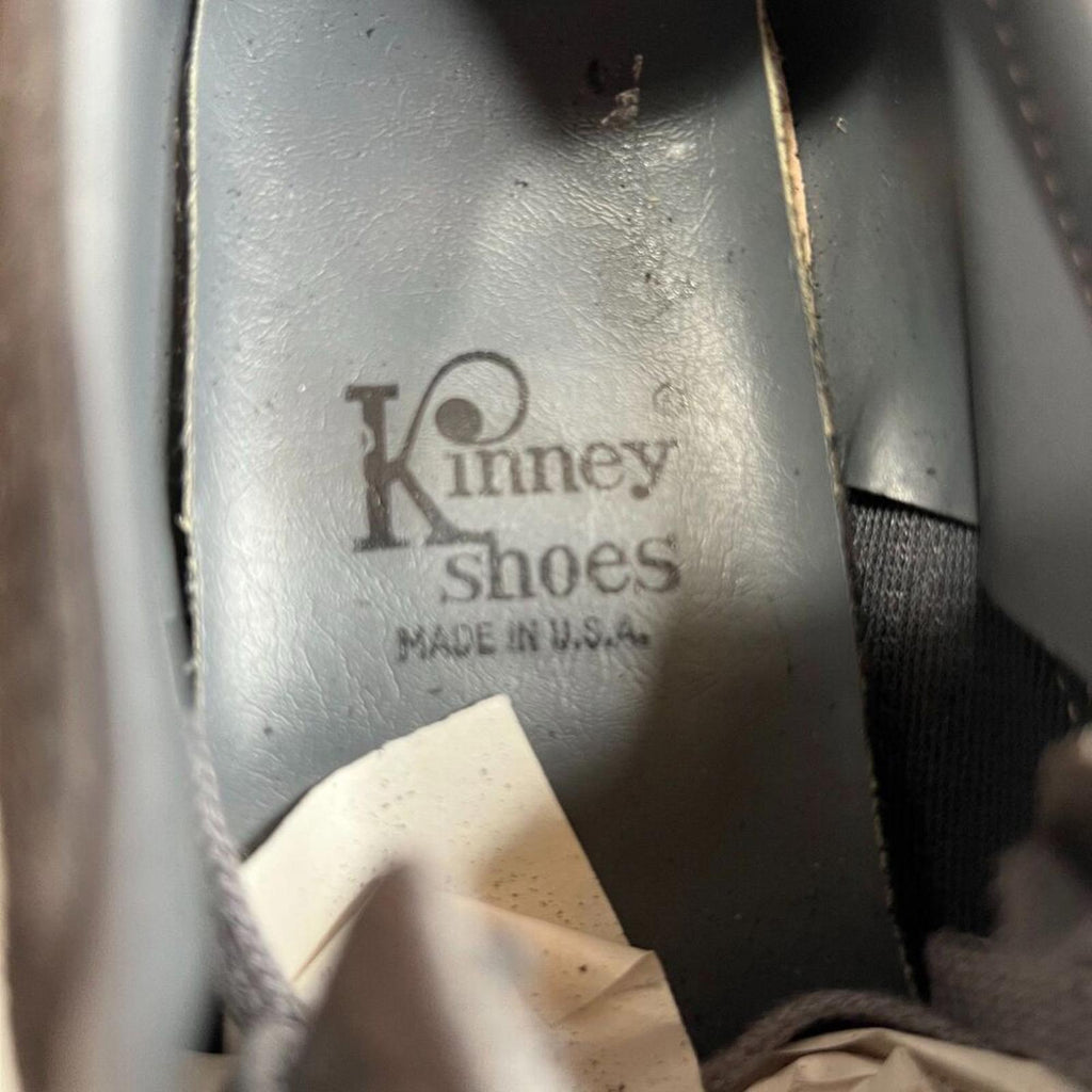Vintage Kinney Shoes Grey Suede Sneakers Women's Size 8.5