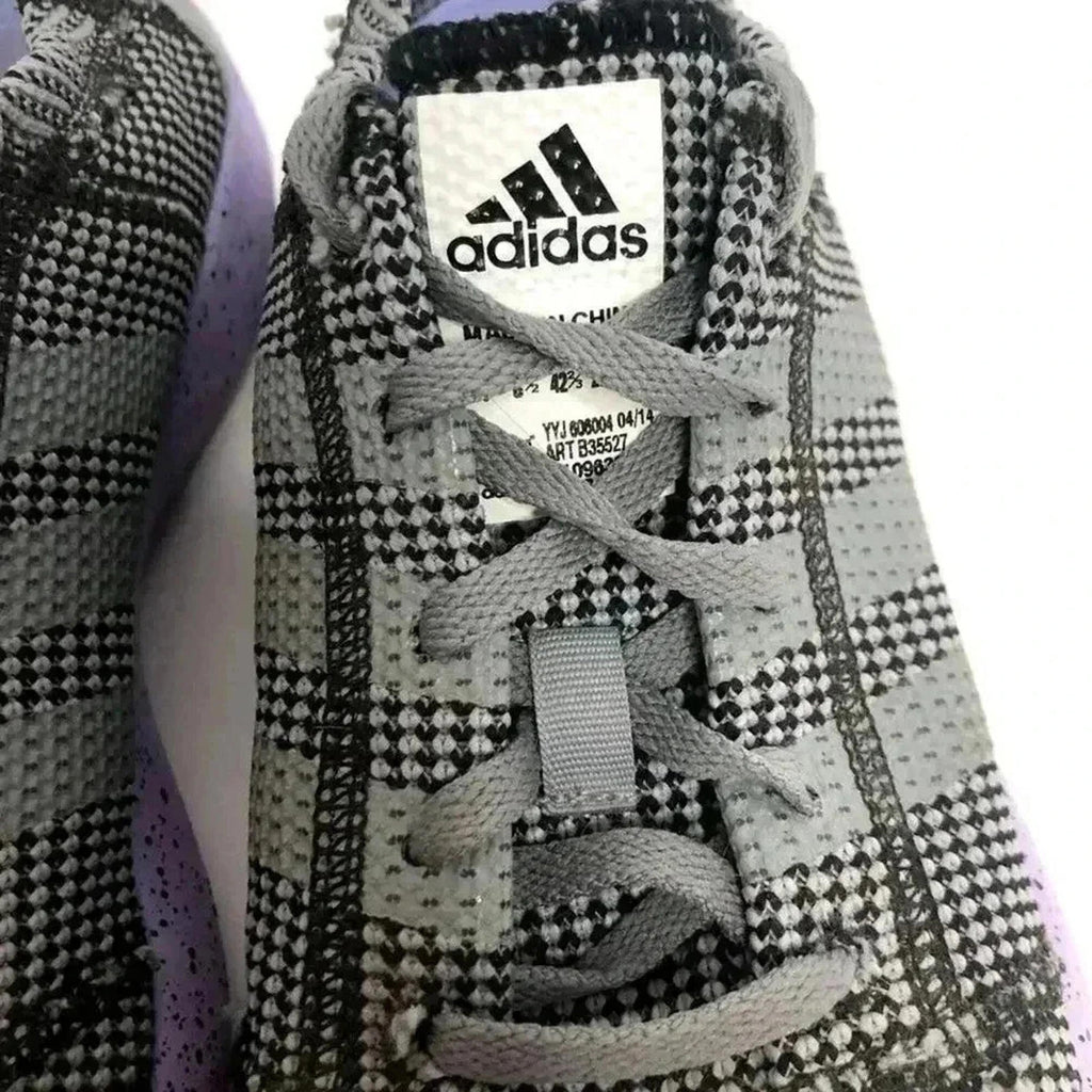 Adidas Ultraknit Purple Grey Lavender Knitted Running Shoes Size 10