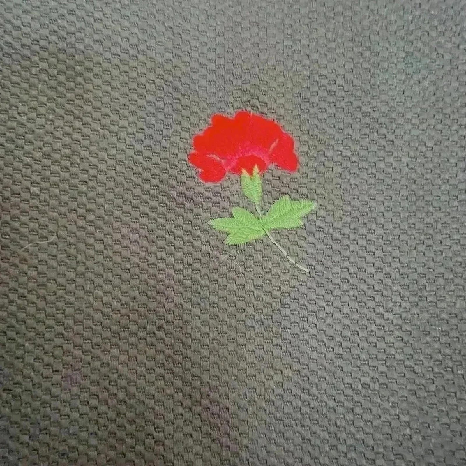 Vintage 90s Jessica Howard Black Red Embroidered Flowers Tank Women's Size 10