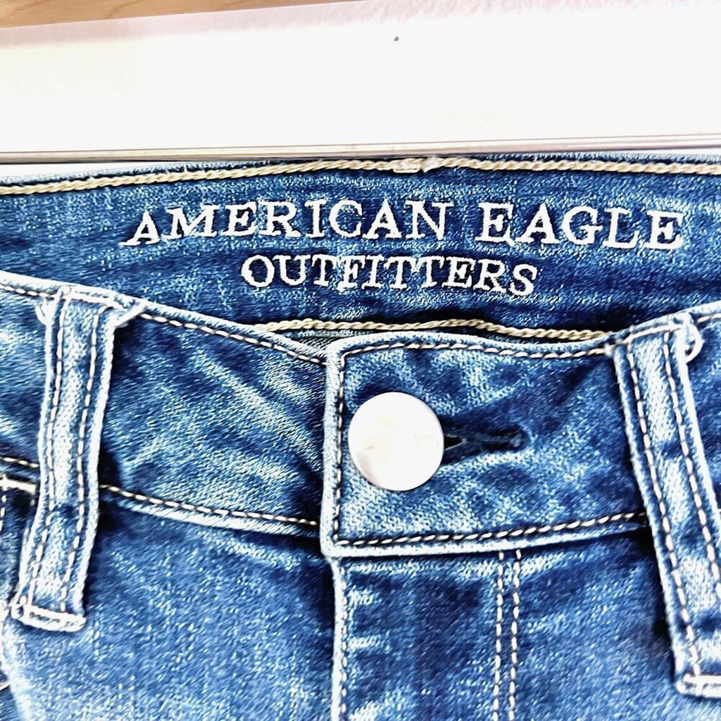 American Eagle Outfitters Distressed Skinny Jean Women's Size 6 8